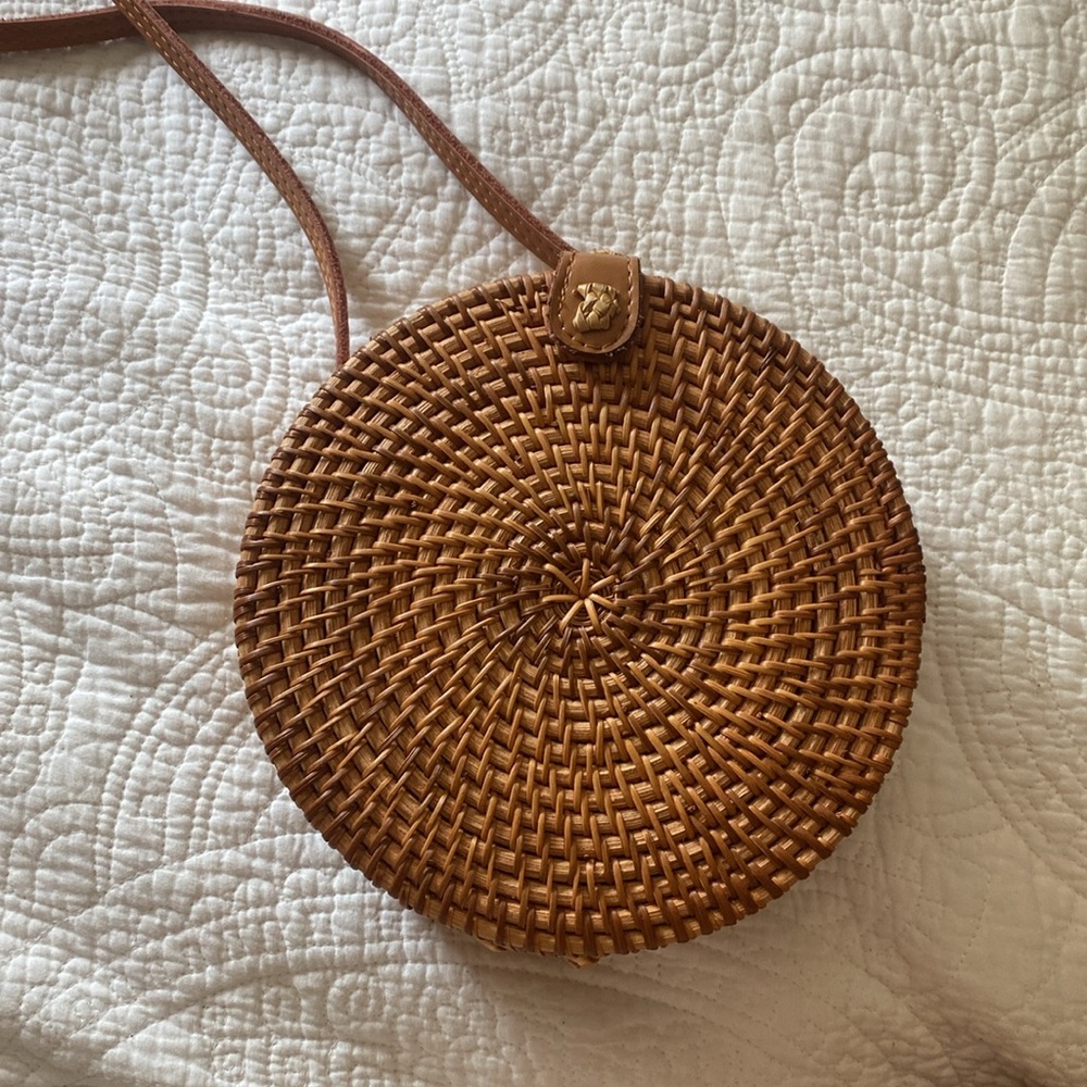 UO Mini Rattan Bag - Picture 3 of 5